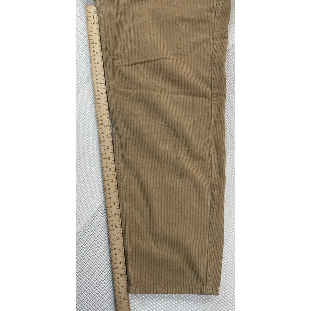 Empyre Corduroy Pants Skate Y2K Style Beige Men's 30 27